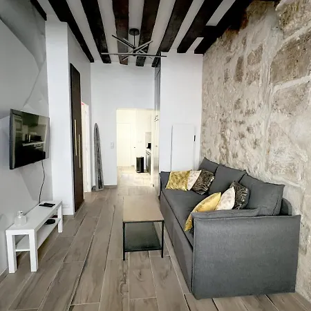 Marais Appartement 2 Chambres 2 Salles De Bain - Spa Jacuzzi !-2